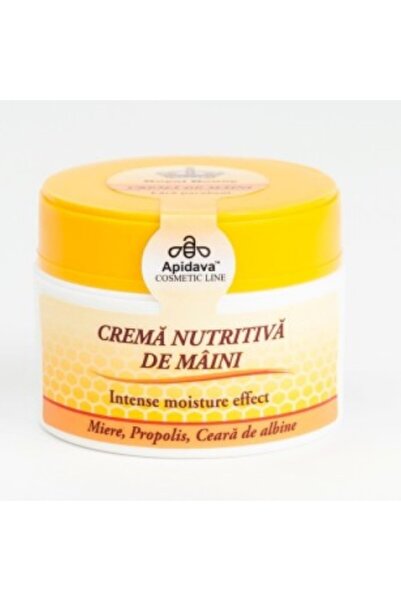 Apidava Crema Nutritiva de Maini, Miere, Ceara si Propolis 50 ml