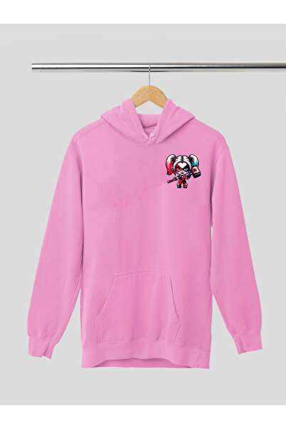 MAGORS سترة رياضية للعشاق بطباعة الجوكر وهارلي كوين، مصنوعة من القطن بأكمام ط...