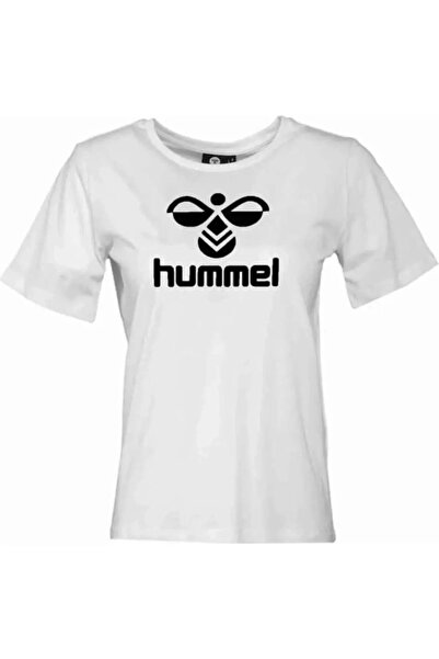 hummel 922106-9003 Ocen Women's Sports T-Shirt White