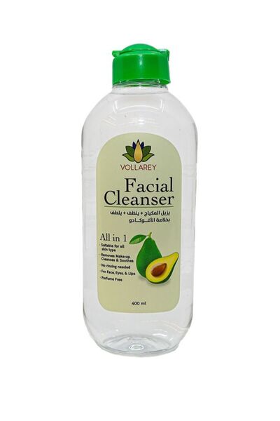 VOLLAREY منظف الوجه التايلاندي يزيل المكياج وينظف ويهدئ بخلاصة الأفوكادو
