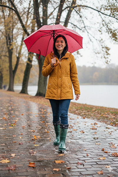 belixspor Konçlu Unisex Yağmur Çizmesi 36-40 Koyu Yeşil