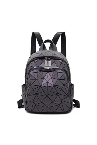 OX Women's Backpack Lady Miss-maxi Geometric, Phosphorescent, 35 cm C12