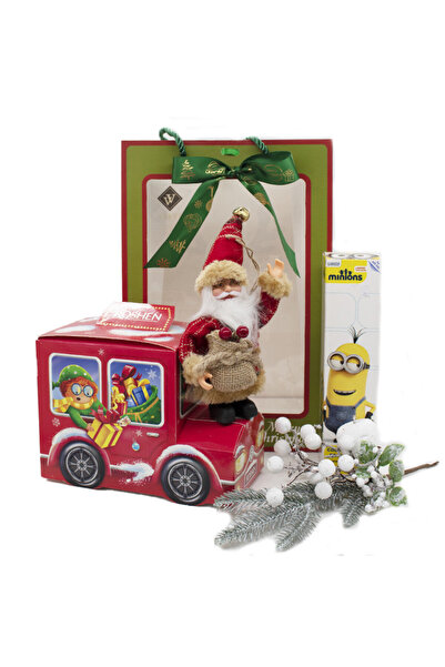 velve Pachet cadou Merry Christmas,pentru copii,bomboane,figurina decorativa ...