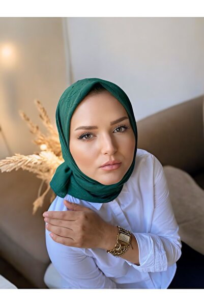Loren BAMBU KRAŞ EŞARP ZÜMRÜT YEŞİLİ