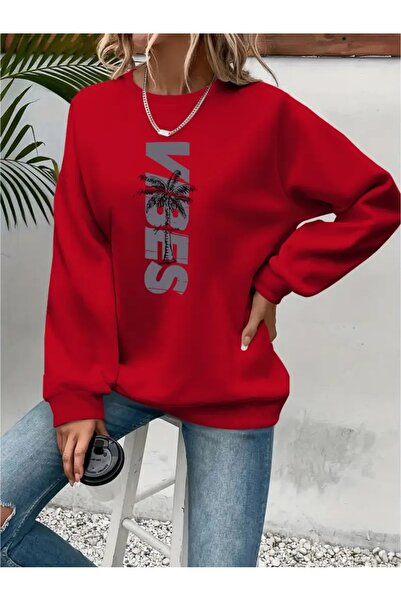 SVART WEAR Печатно велосипедно яке с три нишки Шерпа