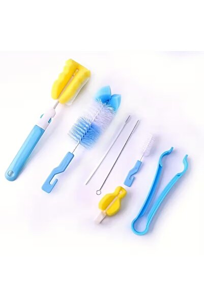 BAK GEL AL 7 Parça Biberon Temizleme Fırça Seti – Bebek Biberon ve Emzik Temi...