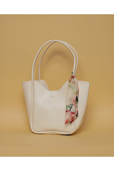 OTAKU Geantă de mână model eșarfă cu un singur compartiment din piele artific...