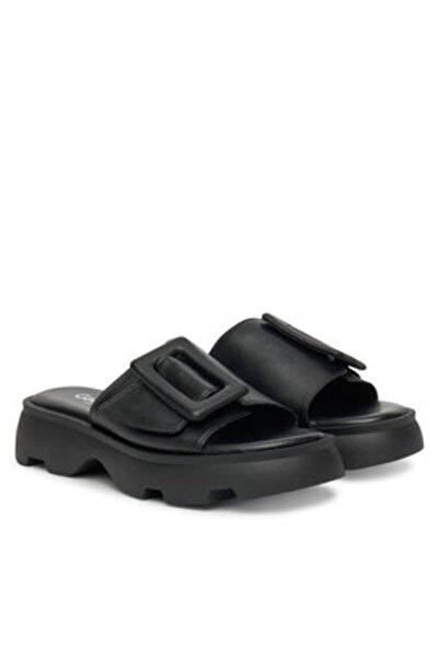 GABOR Γυναικείες σαγιονάρες μαύρες GABOR-62.852.57 BASIC ΜΑΥΡΕΣ