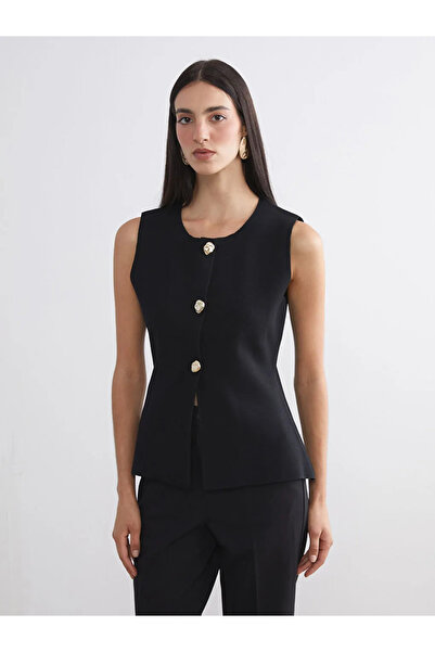 LC Waikiki Bisiklet Yaka Kadın Triko Yelek