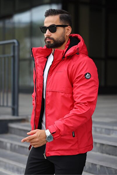 DOXGER Northland Erkek Su ve Rüzgar Geçirmez Kışlık Mont Regular Kalıp, İçi K...