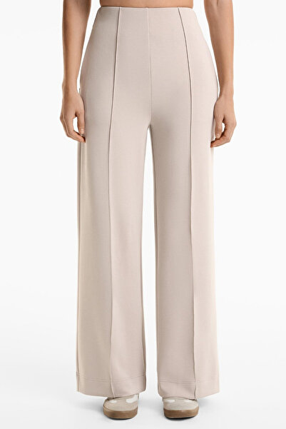 Mogi Butik Modal Fabric Striped Palazzo Women's Trousers 3100