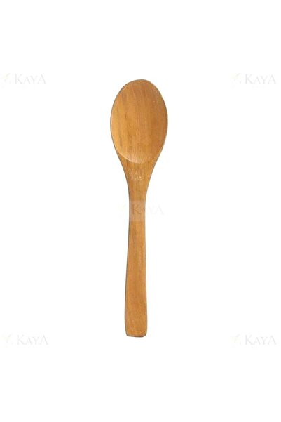 Buççin Shiny Small Wooden Spoon - 24cm 1 Piece Knife Set for 1 Person Steel Multicolor 6 Months