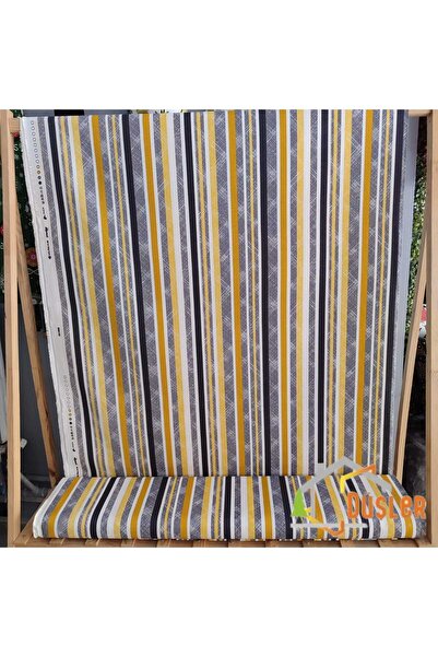 DÜŞLER EV TEKSTİLİ Panama de ințeles cu model în dungi, rezistentă la apă și ...
