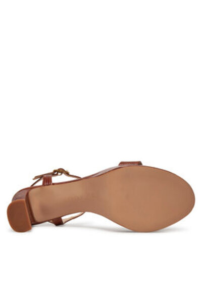 Unisa Γυναικεία Σανδάλια καφέ UNISA-OSORO_LUC CUIR