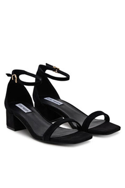 Steve Madden Γυναικεία σανδάλια μαύρα STEVE MADDEN-SM11003579 015 ΜΑΥΡΟ ΣΟΥΕΝΤ