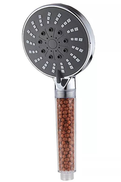 Genel Markalar 5 Fonksiyonlu Tazyikli Boncuklu Klorür Ve Kireç Önleyici Duş B...