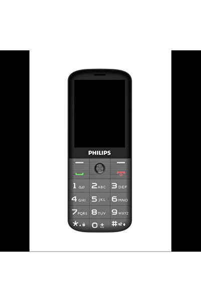 Philips Xenium E227, 32mb, Siyah, 32mb Ram, 2,8inc Ekran, Arka Kamera, Çift Sim Desteği, Fm Radyo, 1