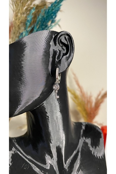 Eva shopping Silver kadın Çelik küpe 4’lü