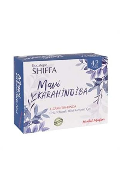 Shiffa Baharat L-Karnitin & Kinoa ve Chia Tohumlu Mavi Karahindiba Çayı 2.5 gr 4