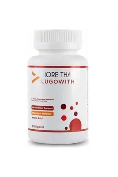 MORE THAN Lugowith 60 Kapsül