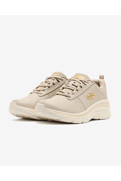 SKECHERS Fashion Fit Women's Beige Sports Shoes 149473Tk Ntgd