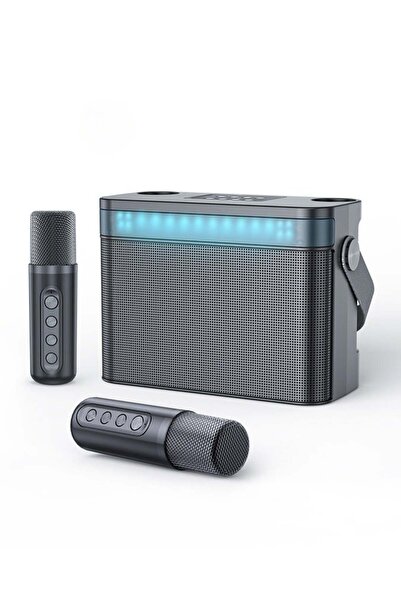 Hope مكبر صوت محمول بتقنية البلوتوث مع ميكروفونين لاسلكيين - بطارية 3000 مللي...