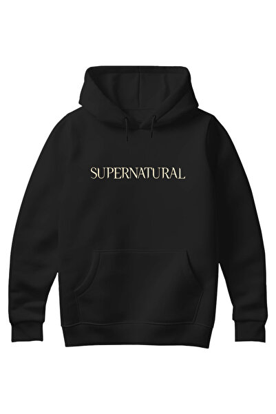 SVART WEAR Σχεδιασμένο για τους λάτρεις του Supernatural! Φούτερ (HOODIE) από βαμβάκι Unisex με Supernatural Design