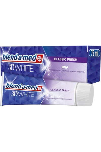 Blend-a-med 3DWhite Classic Fresh Toothpaste, 75 ml