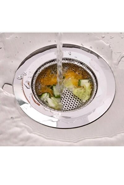 Genel Markalar 2 Adet 11.5 Cm Büyük Boy Paslanmaz Çelik Lavabo Süzgeci -Evye ...