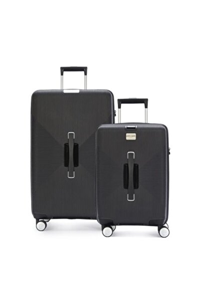 Pierre Cardin 2'li Valiz Seti 04PC7080 Kırılmaz Valiz Büyük Boy Ve Kabin Boy