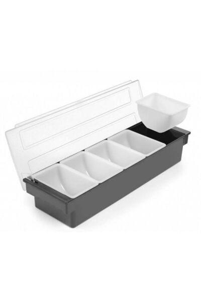 Moratti România Professional ingredient box 5 compartments Moratti, 485x150x95 mm