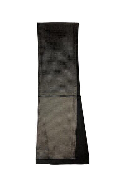 bie's Unisex Diamond Pattern Satin Woven Thin Cashmere Textured Warm Soft Winter Scarf