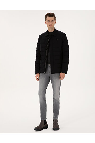 Pierre Cardin Siyah Gömlek Yaka Mont 50313938-VR046