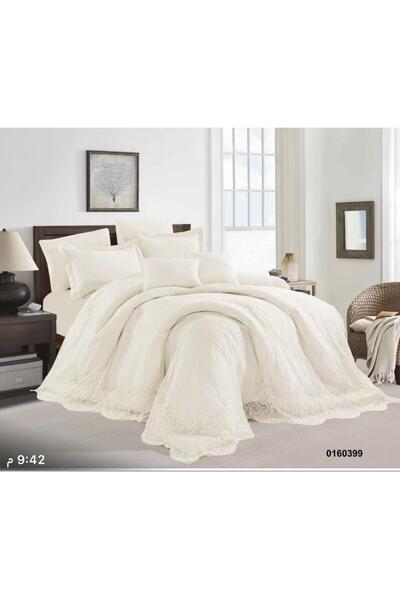 Ropi مفرش عرائسي بدانتيل 8ق ملكي