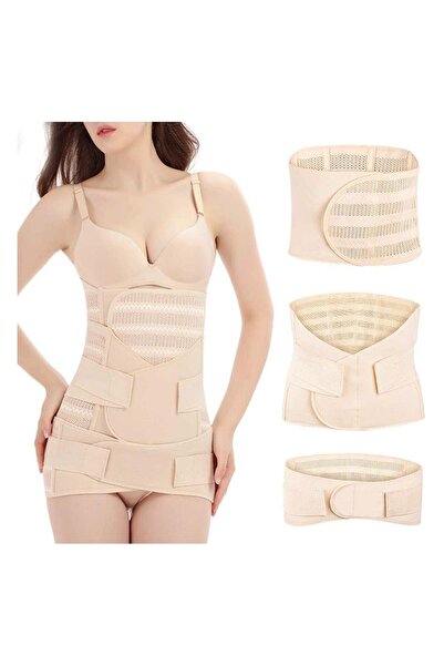 Hope 3 in 1 Postpartum Belt - Breathable Postpartum Recovery Postnatal Corset Belt after Pregnancy Matern