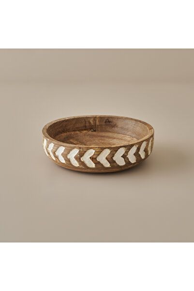 Bella Maison Mona Decorative Bowl Natural (24X24X7 cm)