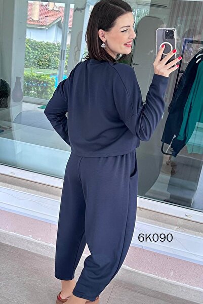 İnce Topuk Modal Fabric Shalwar Suit 6K090