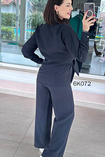 İnce Topuk Side-Tied Modal Suit 6K072