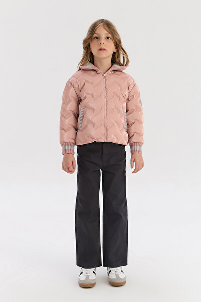 Tyess Girl Pink Coat