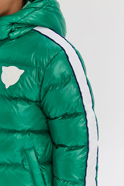 Nebbati Boy Green Coat