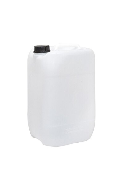 DacEnergy Water bottle, made of polyethylene, with seal, 32.6 x 28.4 x 39.7 cm, 25 liters, household use, white