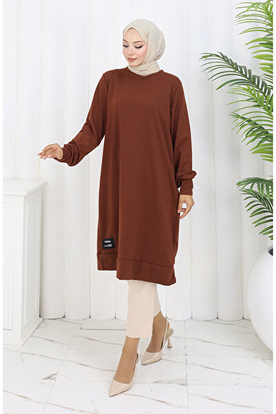 sefamerve Armalı Tunik 0012-31 Taba