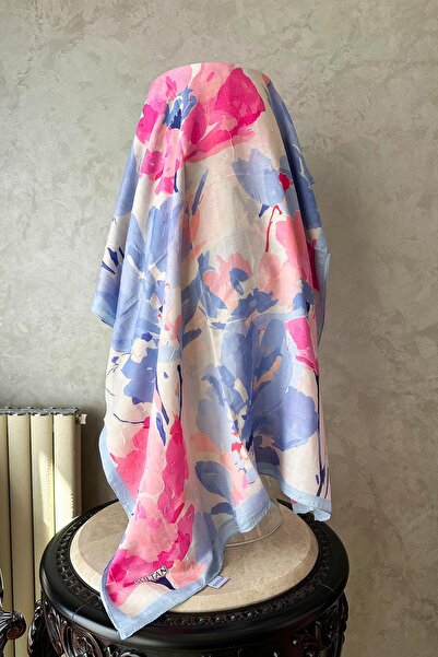 Sultan Eşarp Sultan Desenli Bambu Kraş Şal - Gizem Modeli - DK02-12