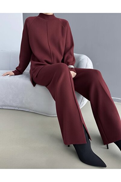 Joystyle مجموعة مزدوجة من الجزء العلوي والسفلي المصنوعة من النسيج المحبوك