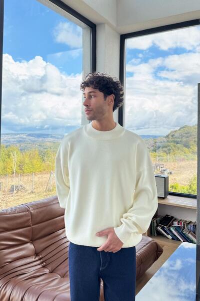 Flaw Wear Turtleneck Basic Knitwear Sweater