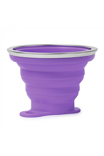 Nurio Cană pliabilă din silicon - Violet -