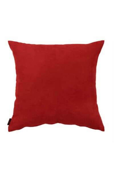 Pillowcase Red Zippered Pillow Cover Nathalie 45x45