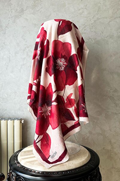 Sultan Eşarp Sultan Desenli Bambu Kraş Şal - Yasemin Modeli - DK04-07