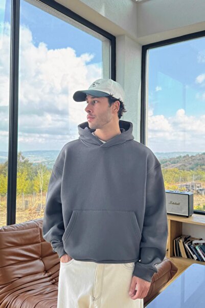 Flaw Wear Osnovni Hoodie Smoked