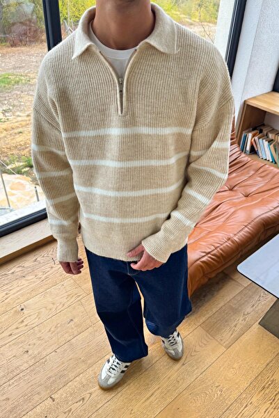 Flaw Wear Πλεκτό πουλόβερ με μισό φερμουάρ